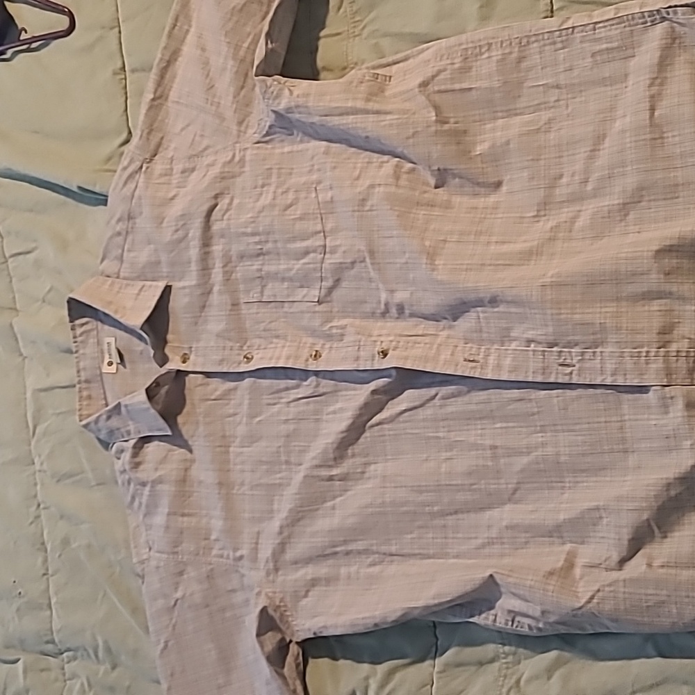 Xl Haggar button up t-shirt